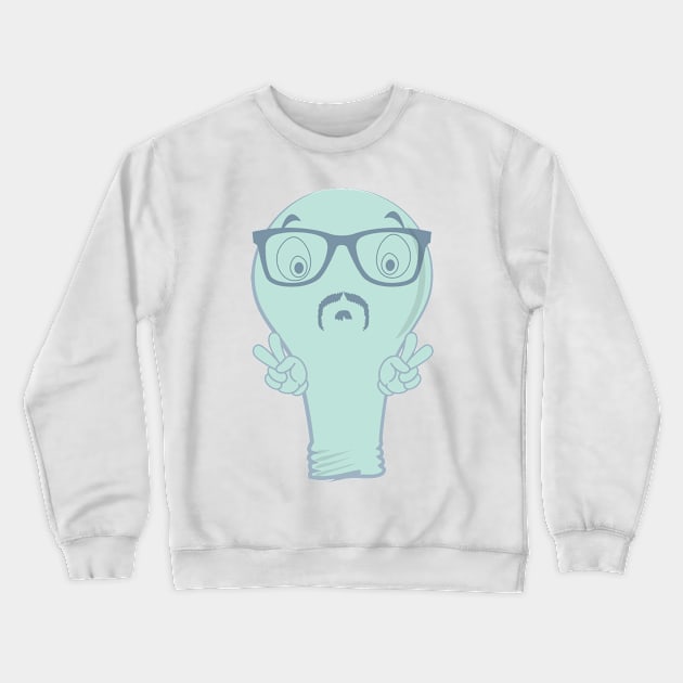 Mr Lamp Crewneck Sweatshirt by berwies